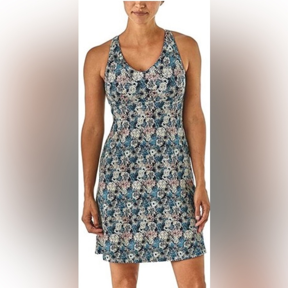 Patagonia Furnai Floral Dress Athleisure Activewear
